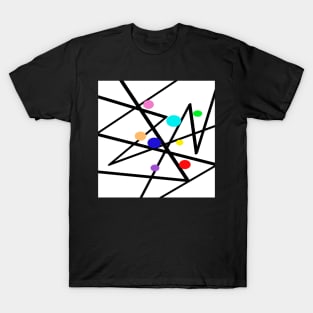 Zig Zag - abstract art T-Shirt